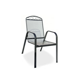 Zahradní židle ZWMC-31 černá ROJAPLAST