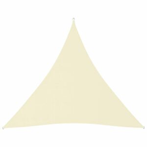 Stínící plachta trojúhelníková 5 x 5 x 5 m oxfordská látka Dekorhome