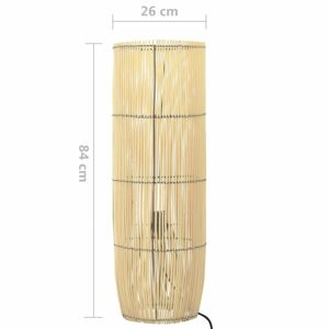 Stojací lampa vrba Dekorhome 84 cm