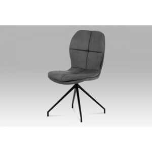 Jídelní židle HC-710 GREY3 šedá látka "COWBOY" Autronic