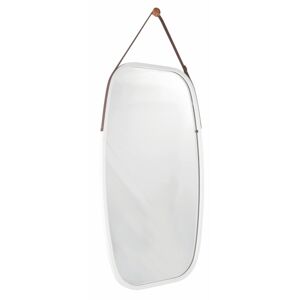 Závěsné zrcadlo LEMI 3 bambus Tempo Kondela Bílá