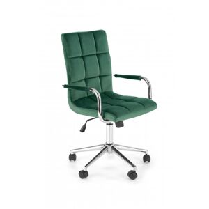 Kancelářská židle GONZO 4 Halmar Tmavě zelená