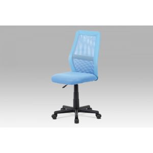 Kancelářská židle MESH KA-V101 látka / ekokůže / plast AUTRONIC Modrá