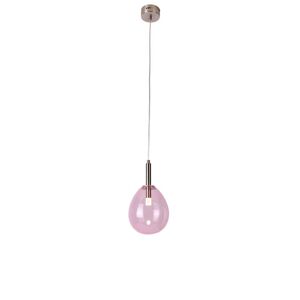 Závěsná lampa BALON LED 1x6W Candellux Růžová