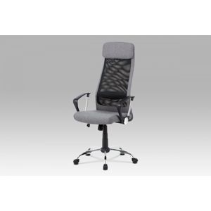 Kancelářská židle KA-V206 látka / chrom Autronic