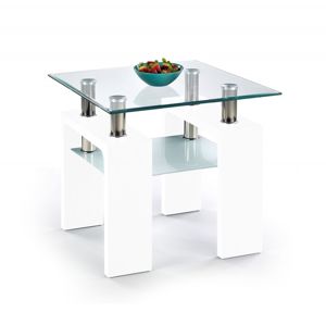 Konferenční stolek DIANA H 60x60 cm Halmar Bílá