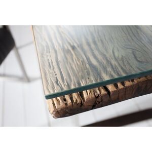 Skleněná deska ARGOS k jídelním stolům Dekorhome 220x100x1,2 cm