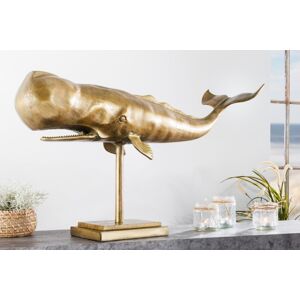Dekorační socha žralok velryba 70 cm Dekorhome