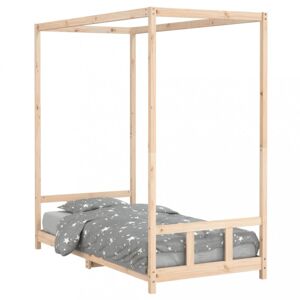 Dětská postel s nebesy Dekorhome 90 x 190 cm