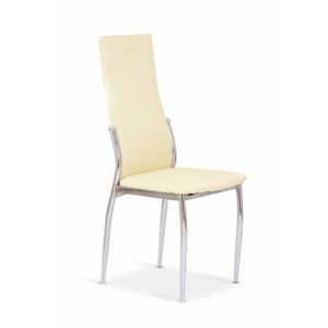 Jídelní židle K3 eko kůže / chrom Halmar
