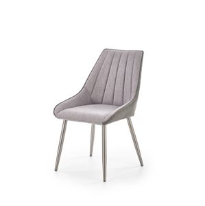 Jídelní židle K311 světle šedá / tmavě šedá Halmar