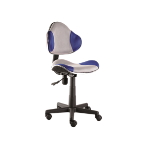 Studentská kancelářská židle Q-G2 Signal Modrá / šedá