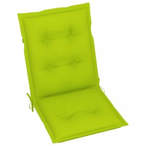 Podušky na zahradní židle 6 ks Dekorhome Světle zelená
