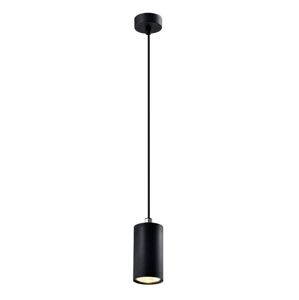 Závěsná lampa TUBO 1xGU10 10cm Candellux Černá