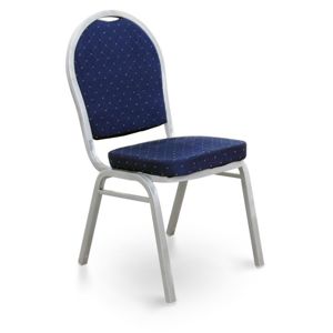 Stohovatelná židle JEFF 2 NEW Tempo Kondela Tmavě modrá