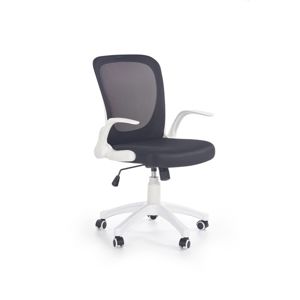 Kancelářská židle HOUSE bílá / černá Halmar