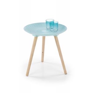 Odkládací stolek BINGO Halmar Světle modrá