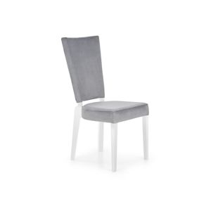 Jídelní židle ROIS Halmar Bílá / šedá