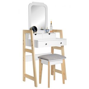 Toaletní stolek s taburetem NEW DESIGN 3