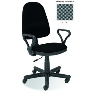 Kancelářská židle BRAVO látka / plast Halmar