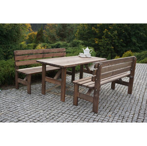 OUTLET - Zahradní stůl s lavicí MIRIAM
