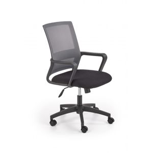 Kancelářská židle MAURO černá / šedá Halmar