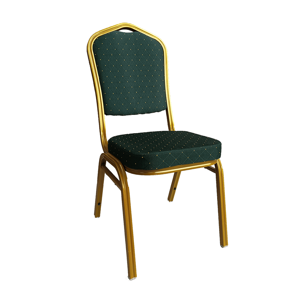 Jídelní židle ZINA 3 NEW látka / kov Tempo Kondela Zelená