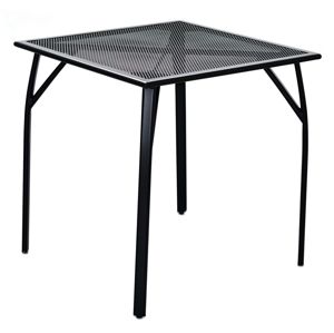 Zahradní stůl ZWMT černý kov Rojaplast 70x70x72 cm