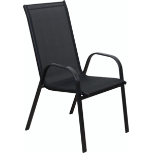 Zahradní židle XT1012C (ZWC-2429) ROJAPLAST Černá
