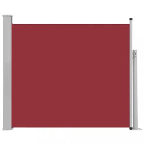 Zatahovací boční markýza 100x300 cm Dekorhome Červená