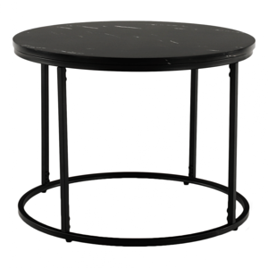 Konferenční stolek GAGIN černý mramor / černá Tempo Kondela