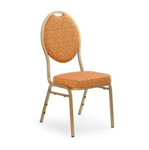 Jídelní židle K67 zlatá Halmar