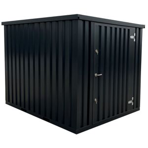 Skladový kontejner pozinkovaná ocel grafit 206x283 cm