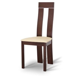 Dřevěná jídelní židle DESI Tempo Kondela Ořech