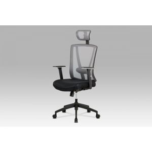 Kancelářská židle KA-H110 látka / plast Autronic Šedá