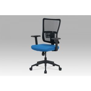 Kancelářská židle KA-M02 látka / plast Autronic Modrá