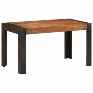 Jídelní stůl masivní dřevo Dekorhome 140x70x76 cm