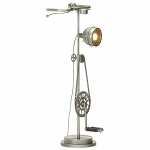 Stojací lampa Jízdní kolo kov Dekorhome
