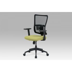 Kancelářská židle KA-M02 látka / plast Autronic Zelená