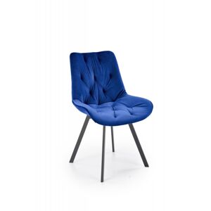 Otočná jídelní židle K519 Halmar Modrá