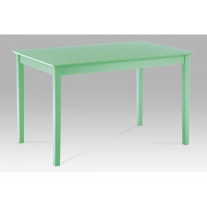 Jídelní stůl 120x75 cm, zelená YAT676 GRN Autronic