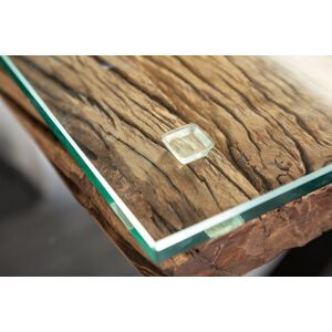 Skleněná deska ARGOS k jídelním stolům Dekorhome 240x100x1,2 cm