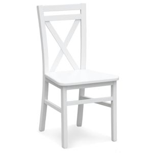 Dřevěná židle DARIUSZ 2 Halmar Bílá