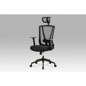 Kancelářská židle KA-H110 látka / plast Autronic Černá