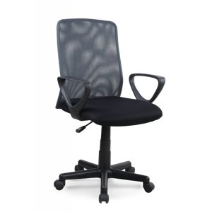 Kancelářská židle ALEX černá / šedá Halmar