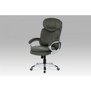 Kancelářská židle KA-G198 GREY2 šedá látka / stříbrná Autronic