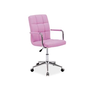 Kancelářská židle Q-022 Signal Světle růžová