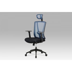 Kancelářská židle KA-H110 BLUE černá / modrá Autronic