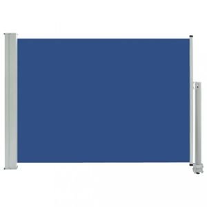 Zatahovací boční markýza 80x300 cm Dekorhome Modrá