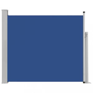 Zatahovací boční markýza 100x300 cm Dekorhome Modrá